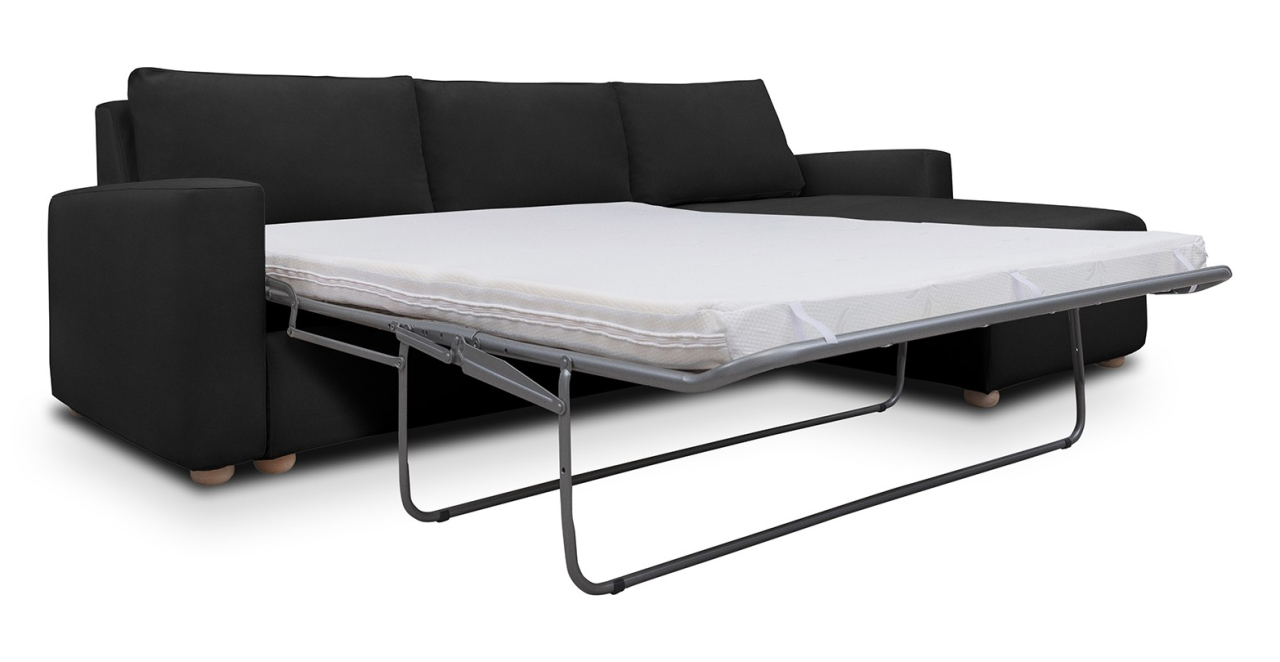 Cloud canapea  extensibila de 3 locuri L cu brate trapez [4]