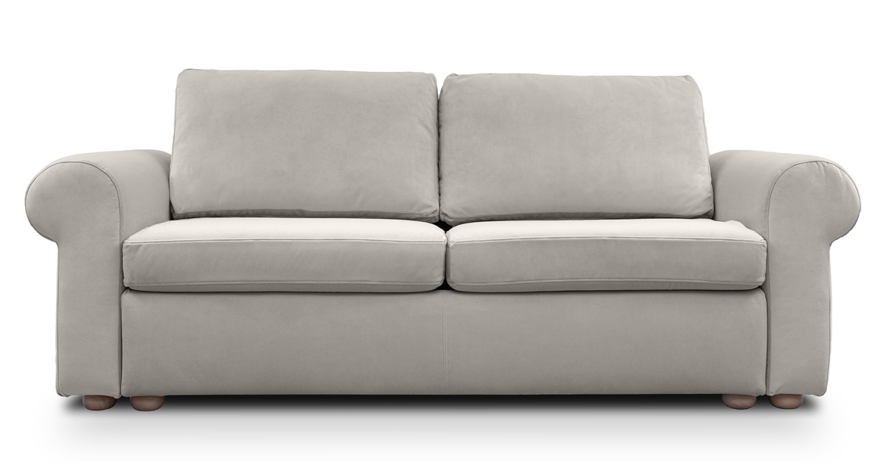 Cloud canapea  fixa de 2 locuri cu brate rotunde [2]