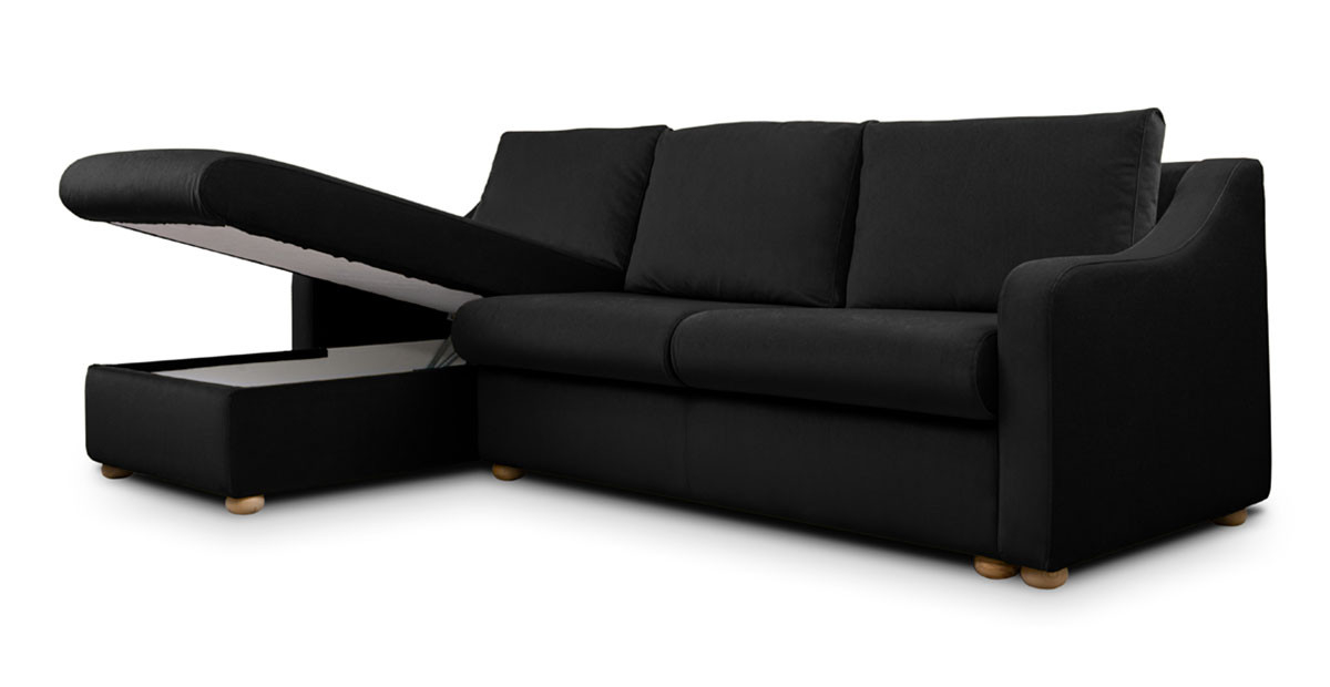 Cloud canapea fixa  de 3 locuri L cu brate sa [3]