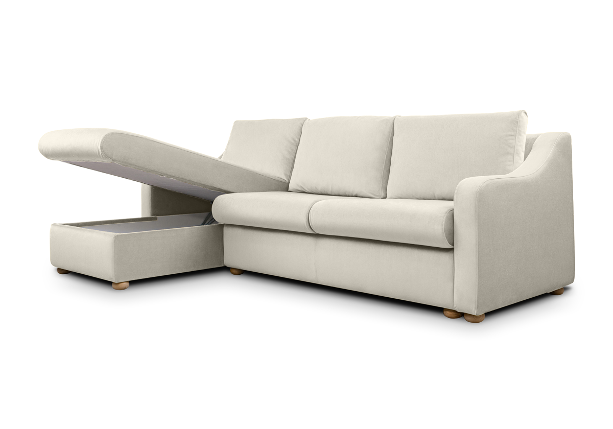 Cloud canapea fixa  de 3 locuri L cu brate sa [3]