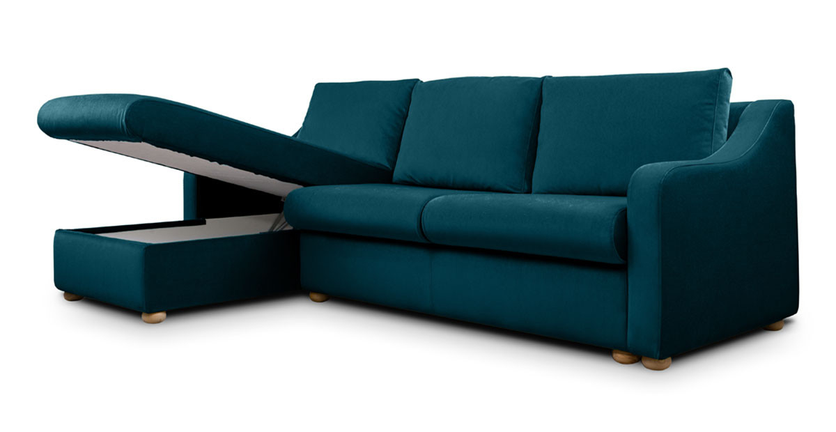 Cloud canapea fixa  de 3 locuri L cu brate sa [3]