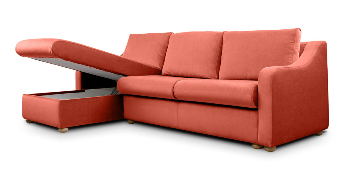 Cloud canapea fixa  de 3 locuri L cu brate sa [3]