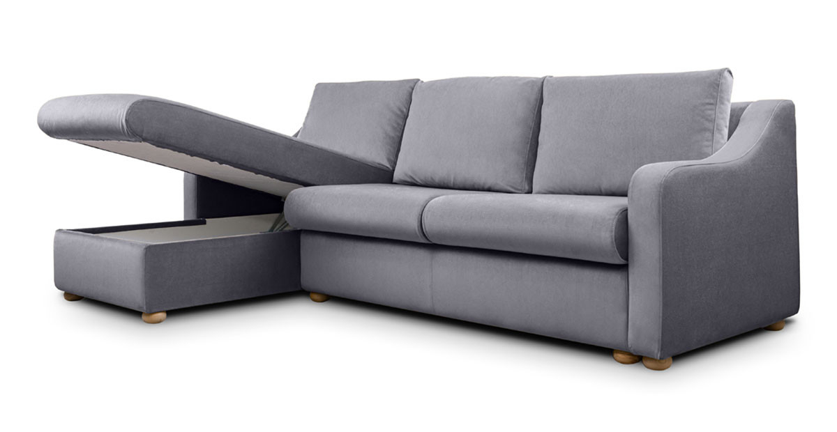 Cloud canapea fixa  de 3 locuri L cu brate sa [3]