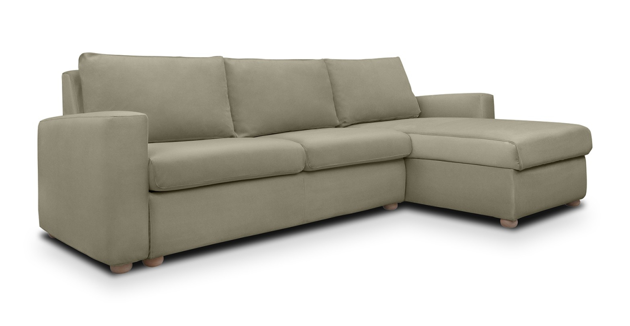 Cloud canapea fixa de 3 locuri L cu brate trapez [2]