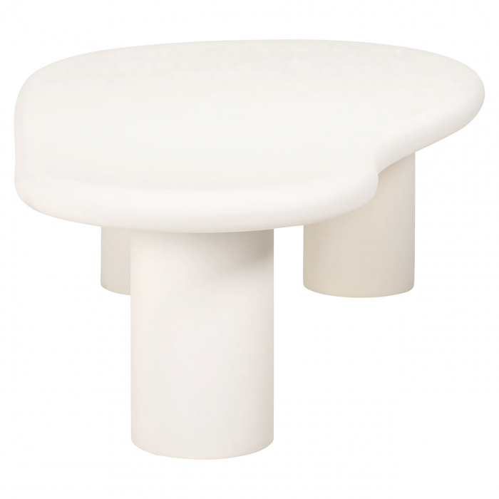 Masuta Bloomstone, MDF, Alb, 41.5x160x80 cm [2]