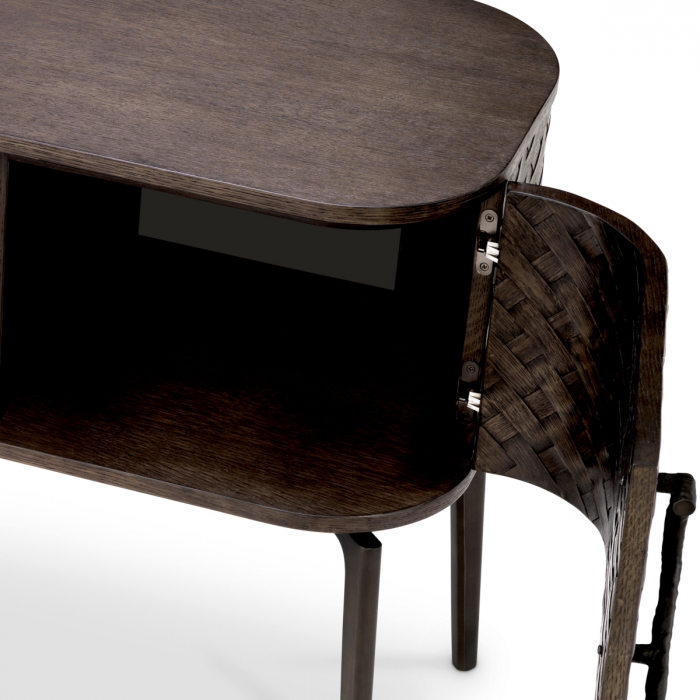 Comodă, Nilsson, furnir din stejar, finisaj bronz, Dims: W. 180 | D. 50 | H. 78 (CM) [5]