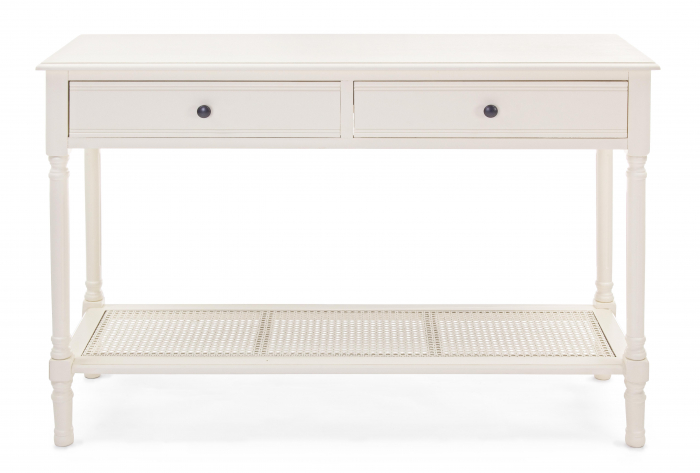 Consola Amabel, Lemn/MDF, Alb, 120x40x81 cm [6]