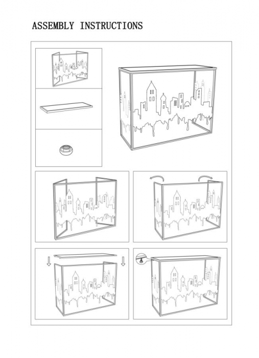 Consola, City 110X38,5X81 cm [11]