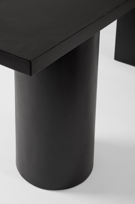 Consola Empire, Negru, MDF/ furnir brad, 160 - 40 - 80h cm [2]