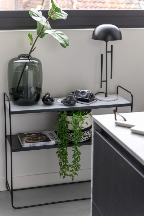 Consola, Lemn, Alb, 90x30.5x80.5 cm [6]