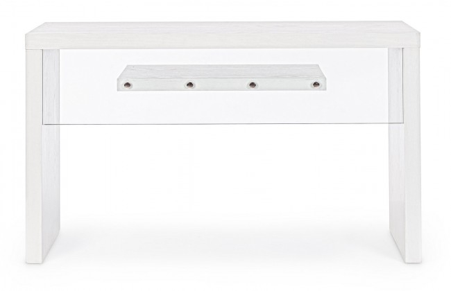 Consola Line, Lemn, Alb, 120x40x73 cm [4]