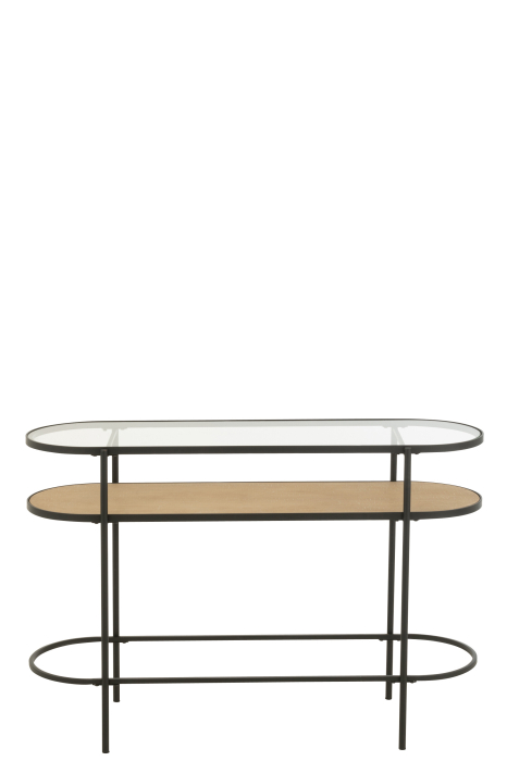 Consola metal, natur/negru [2]