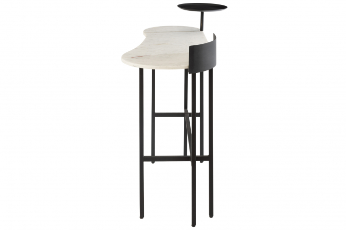 Consola, Piatra, Alb, 110x60x90 cm [5]