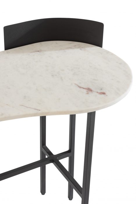 Consola, Piatra, Alb, 110x60x90 cm [8]