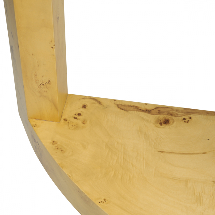 Consolă Raphael, mappa furnir burl, Dimensiuni: W. 130 | D. 41 | H. 75 [8]