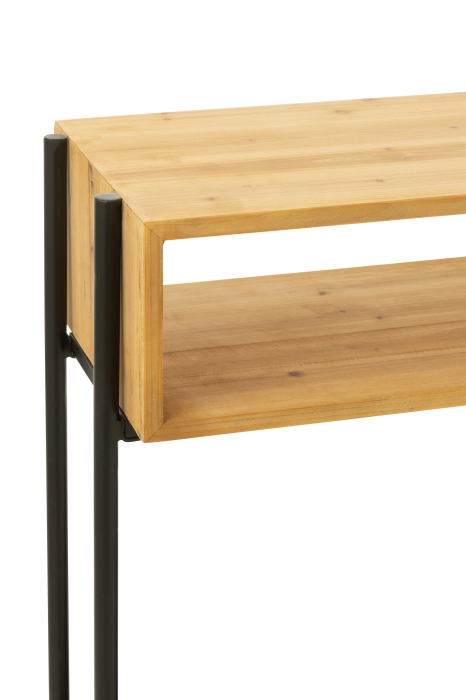 Consolă, Tina Lemn/Metal Natur [6]