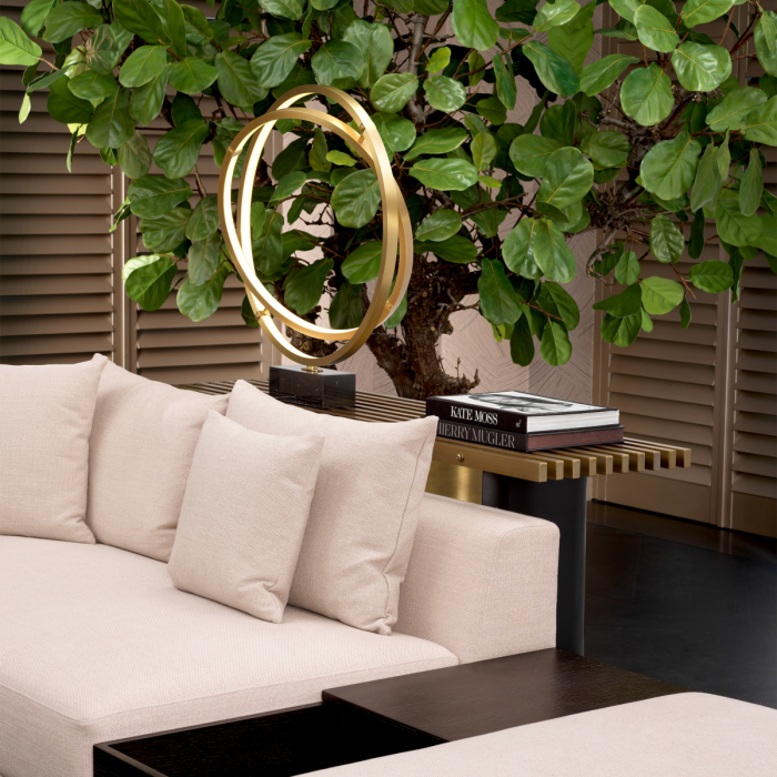 Consolă Vauclair finisaj alamă, Dims: W. 160 | D. 42.5 | H. 76 (CM) [2]