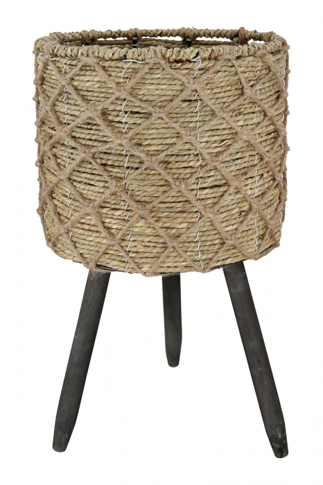 Coș cu picioare din lemn [2]