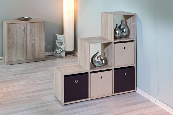 Coș, cubo, bej cm 32x32x31 [2]