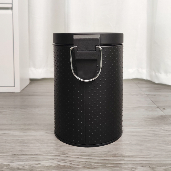 Cos de gunoi cu pedala YODA, 3 litri, negru [3]