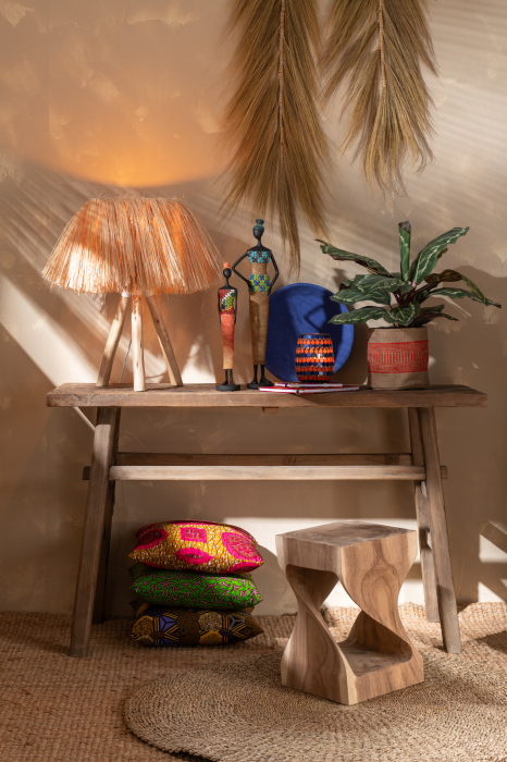 Covor, Fibre naturale, Natural, 120x120x1 [4]