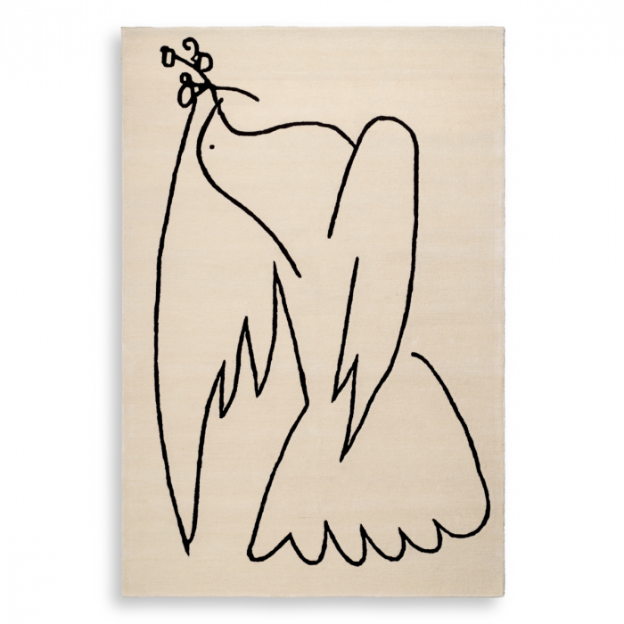 Covor Piccione alb-negru 300 x 400 cmL. 400 | W. 300 | dimensions may vary by up to 3%(CM) [3]