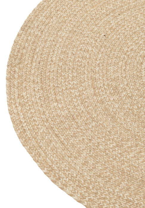 Covor, Textil, Natural, 150x150x2 [3]