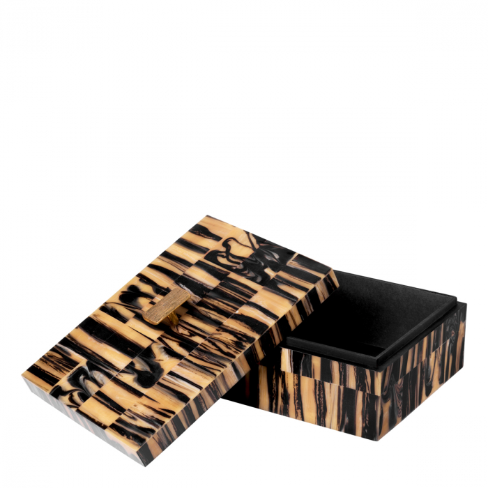 Cutie Capitola S negru maro, Dims: L. 28 | W. 20.5 | H. 13 (CM) [2]