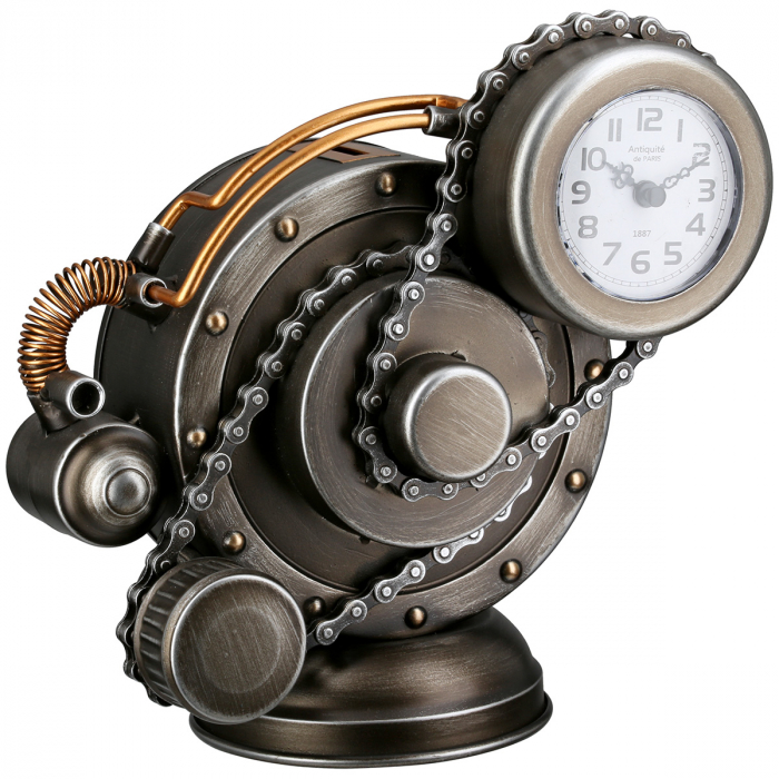 Cutie de economii, rotundă, Cada, Metal, argintiu, PU 1, L. 13,5 cm, L. 24 cm, H. 25 cm [2]