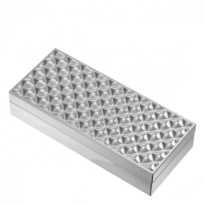 Cutie depozitare Chaya finisaj argintiu , Dims: L. 9 | W. 20.5 | H. 4.5 (CM) [4]