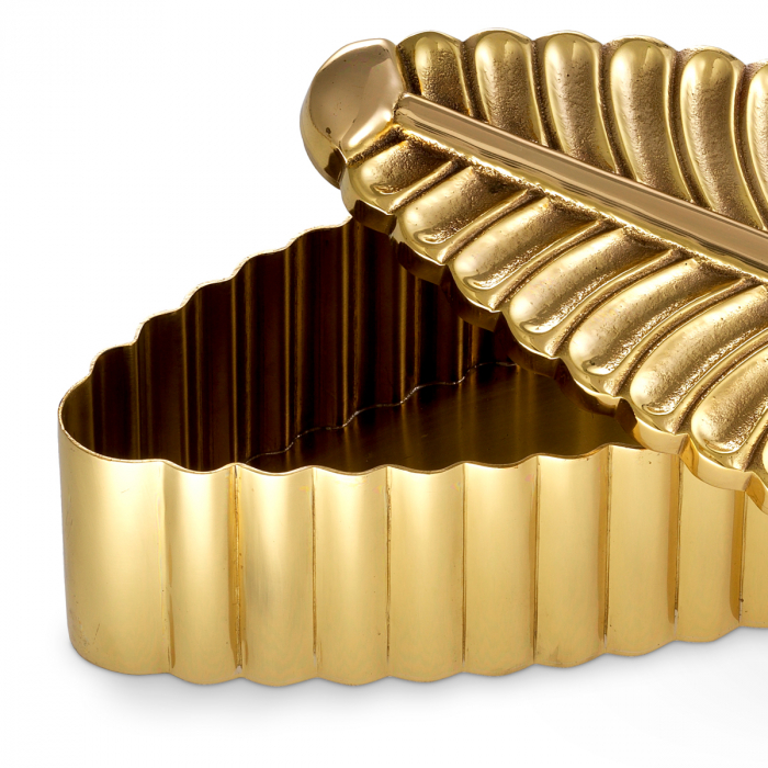 Cutie La Plume din alama lustruita [4]