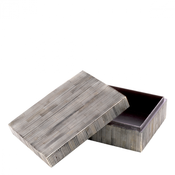 Cutie Lucille S negru alb, Dims: L. 21 | W. 28 | H. 10.5 (CM) [2]