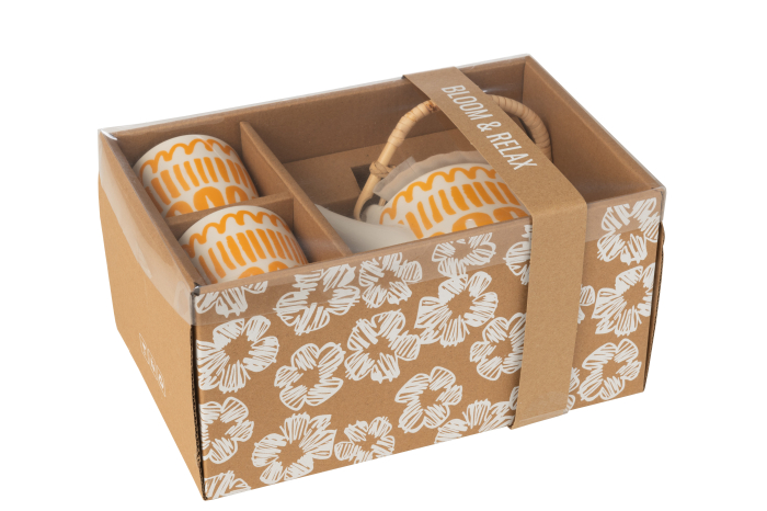 Cutie set ceai, FLOWER, SET3 [3]