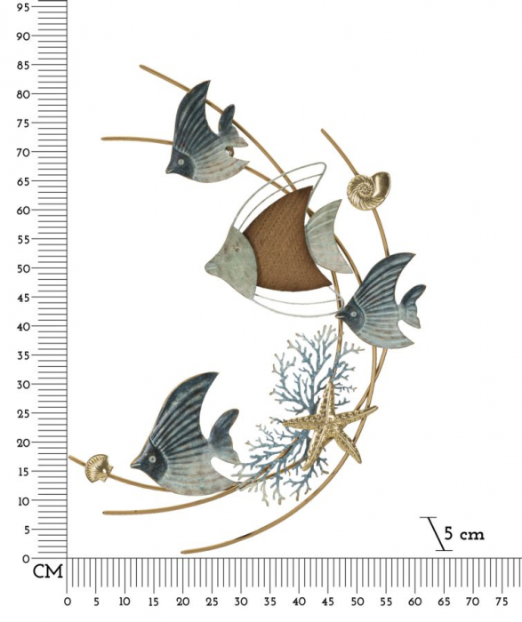 Deco perete, Dory 61x5x86 cm [6]
