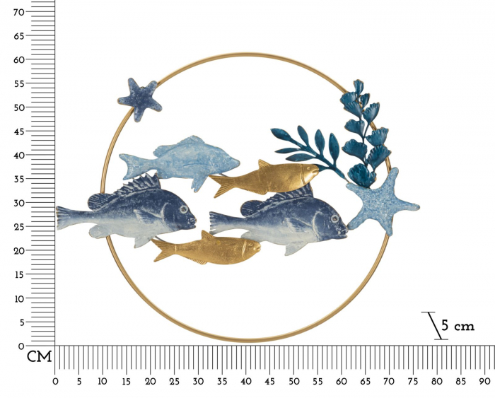 Deco perete, MARINE 77x5x63 cm [6]