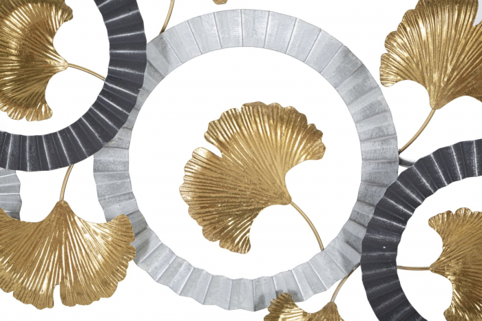 Decoratiune de perete Arty, fier, multicolor, 127.5X4X44.5 cm [3]