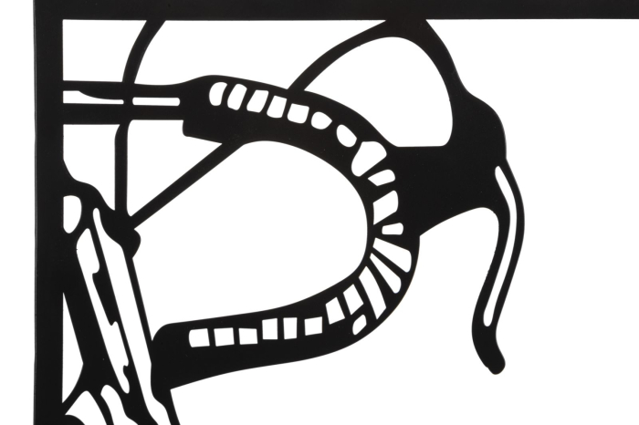 Decoratiune de perete bicicleta, 3 buc, 40x1,3x60 cm [4]