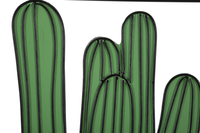 Decoratiune de perete cactus 60x1.3x33 cm [4]