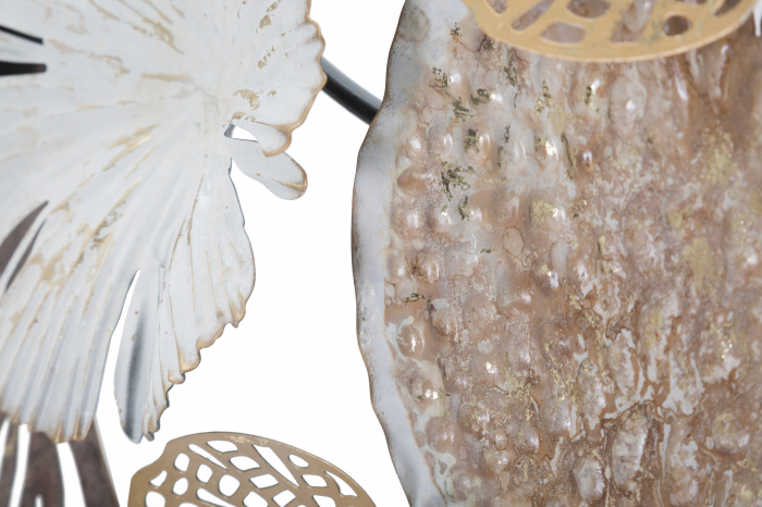 Decoratiune de perete Dark, Fier, Multicolor, 58x97,2x8 cm [3]