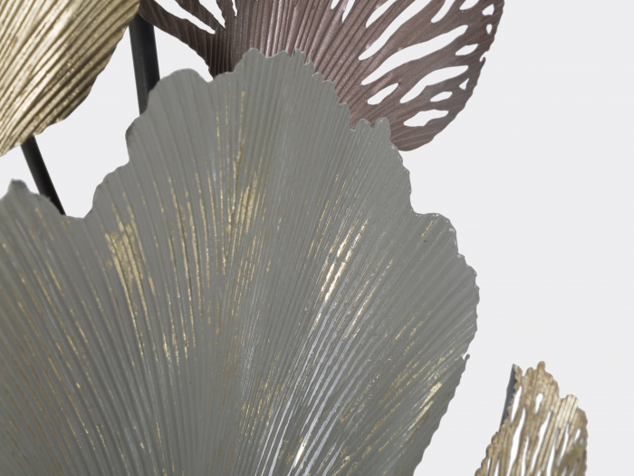 Decoratiune de perete Diply, Fier, Multicolor, 126x76x7.6 cm [3]