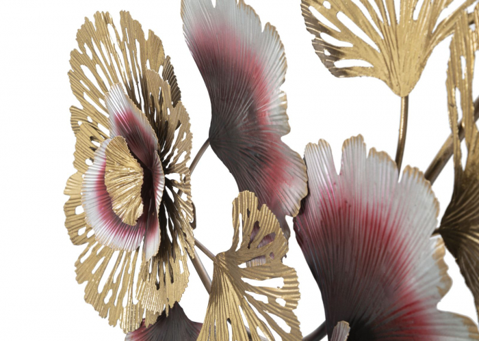 Decoratiune de perete, fier, multicolor, 130X5.5X54 cm [6]