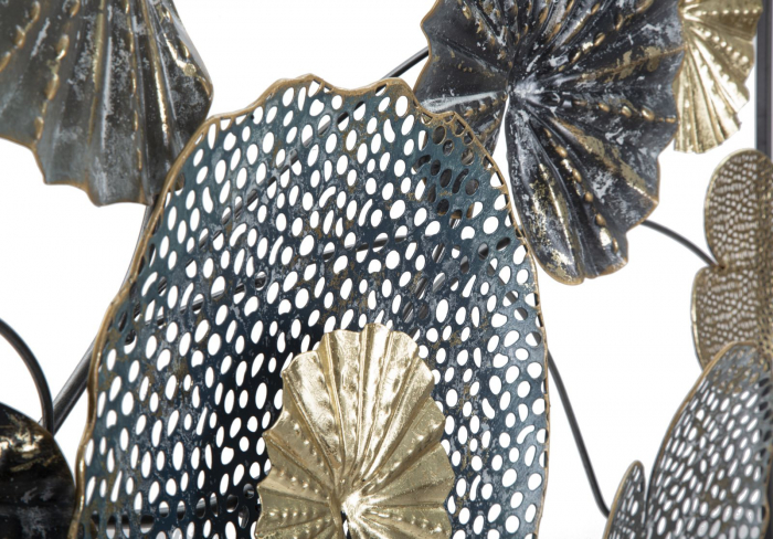 Decoratiune de perete , fier, multicolor, 134.5X8X68.5 cm [5]