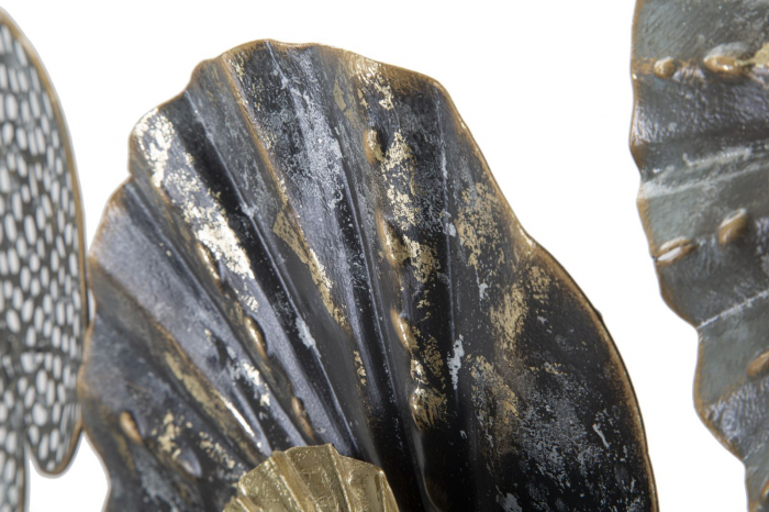 Decoratiune de perete , fier, multicolor, 134.5X8X68.5 cm [6]