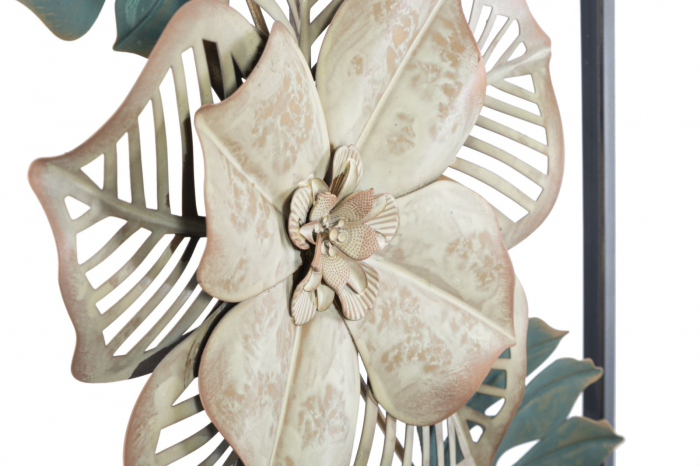 Decoratiune de perete Campur, fier, multicolor, 31X4X90 cm [3]