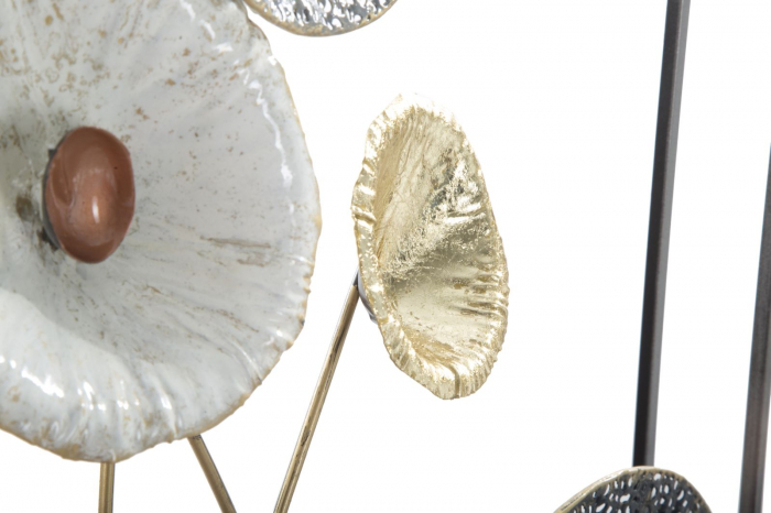 Decoratiune de perete, fier, multicolor, 50X6X90.5 cm [4]