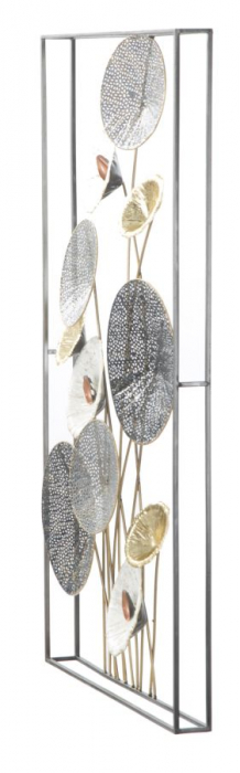 Decoratiune de perete, fier, multicolor, 50X6X90.5 cm [2]