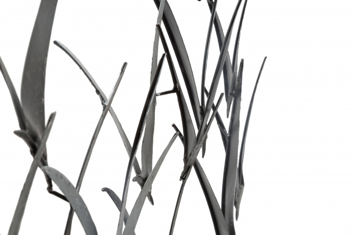 Decoratiune de perete Gabbiani, Fier, Multicolor, 47.6x93x12.7 cm [2]