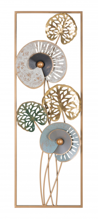 Decoratiune de perete Gloth Ret -B-, Fier, Multicolor, 90x31,2x5,5 cm [2]