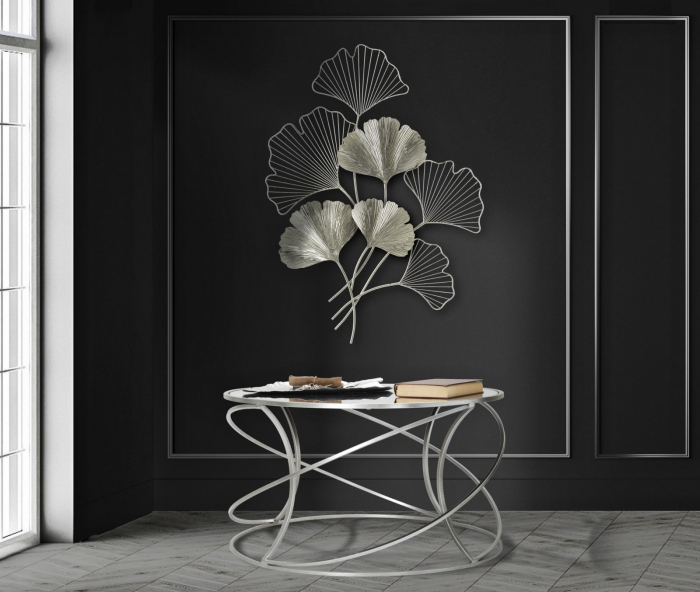 Decoratiune de perete GOXY SILVER (cm) 62X4X86 [5]