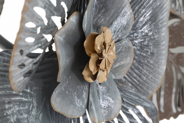 Decoratiune de perete Greys - A -, Fier, Multicolor, 66.5x157,5x9 cm [3]